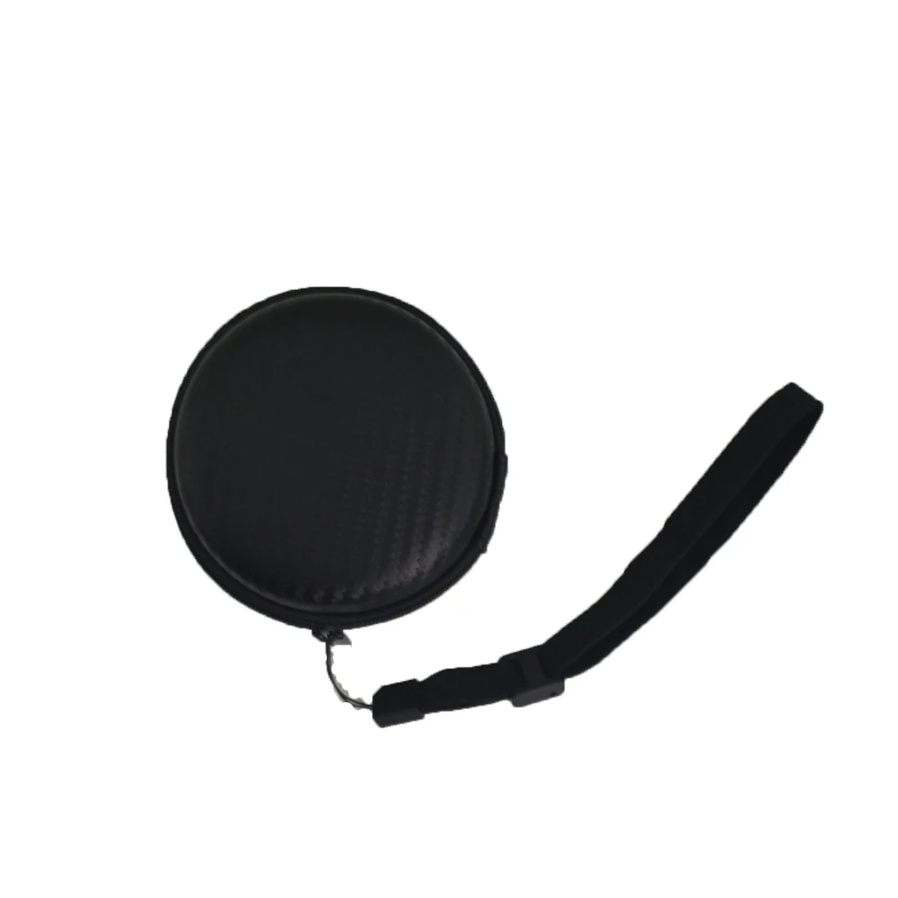 Round Earphone Wire Organizer Box Data Line Cables Storage Case Plastic Container Jewelry Headphone Protect box | Электроника