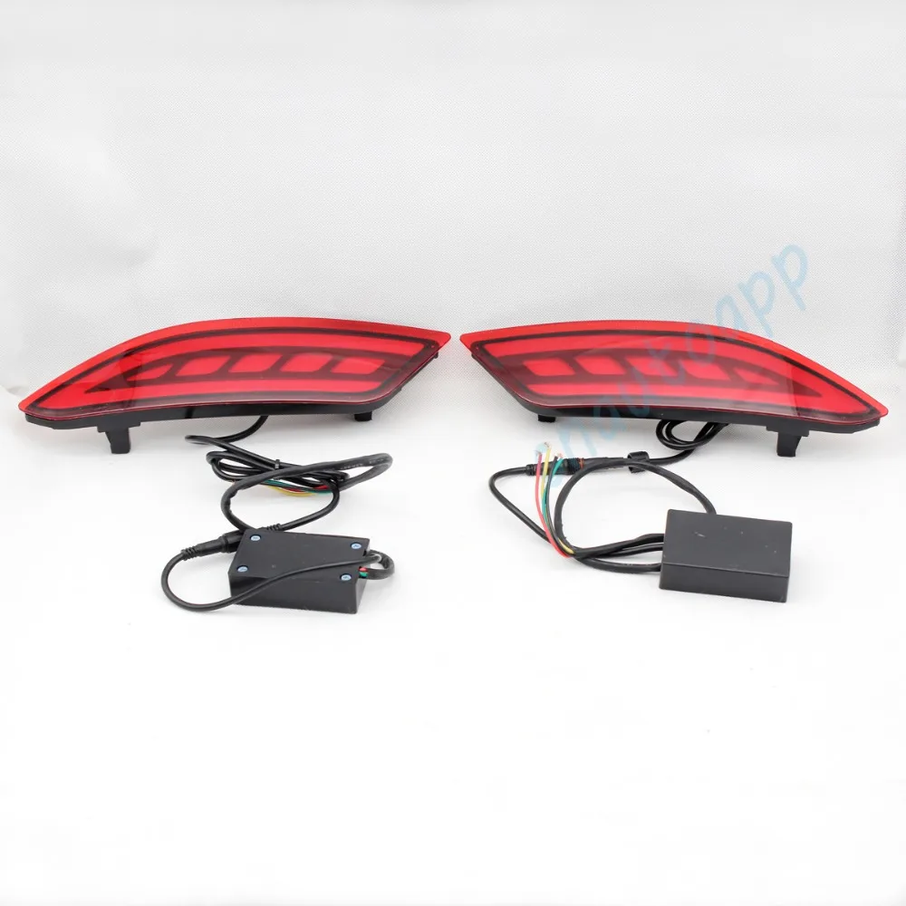 

LED Rear Bunper Warning Lights Car Brake Light Running Lamp Turn Light For Honda HRV / VEZEL 2014 - 2015 (One Pair)