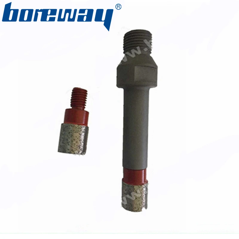 Boreway Поставка кусок D20x20TxM12-1/" G ЧПУ алмазного винта коронки с разъемом