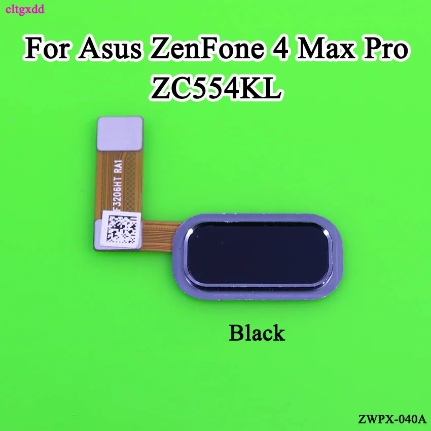 Cltgxdd для Asus ZenFone 4 Max Pro ZC554KL сканер отпечатков пальцев разъем сенсорный ID Главная