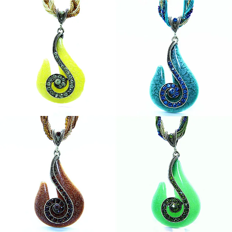 Itugodc Мода ретро ностальгические богемный стиль улитка плетеной веревки женские