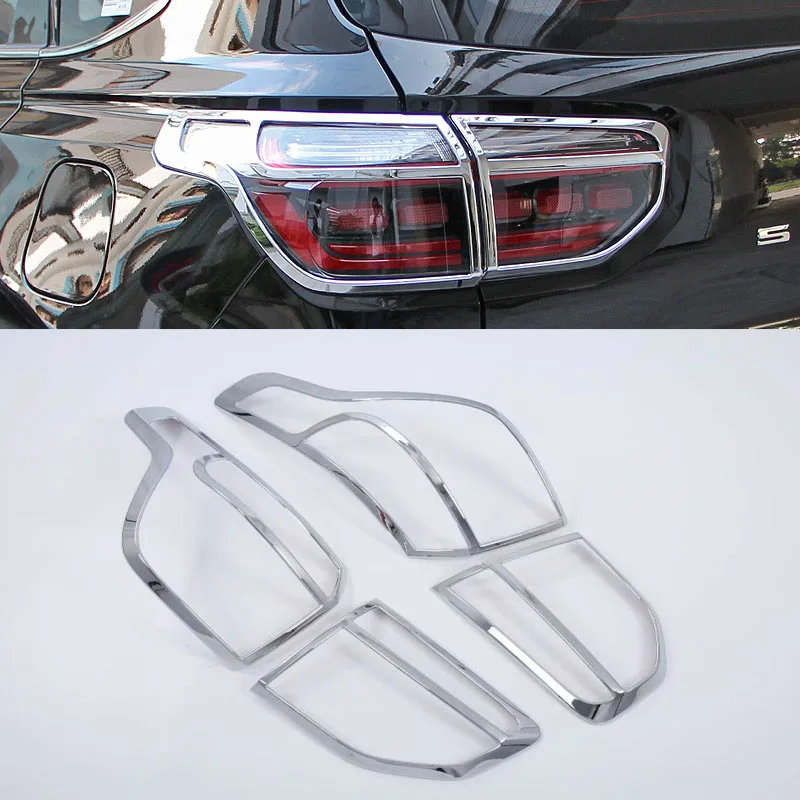 

For Sportage R 2018 on Car Taillight Tail Lights Covers Chrome Trim Chromium Styling External Decoration