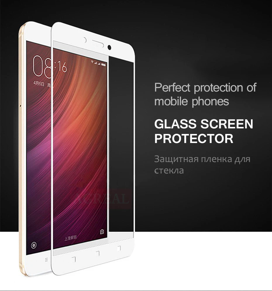 Закаленное стекло roncan для Xiaomi Redmi x Note 4x Note 4 Redmi Note 4 Pro Redmi 4 Pro, Защитная пленка для экрана, закаленное Полное покрытие