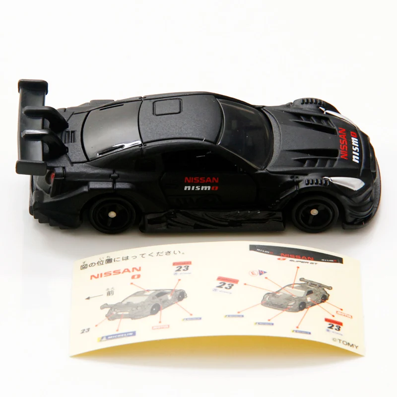 Спортивный автомобиль Takara Tomica 1: 65 Nissan GT-R нисмо GT500 металлическая литая под