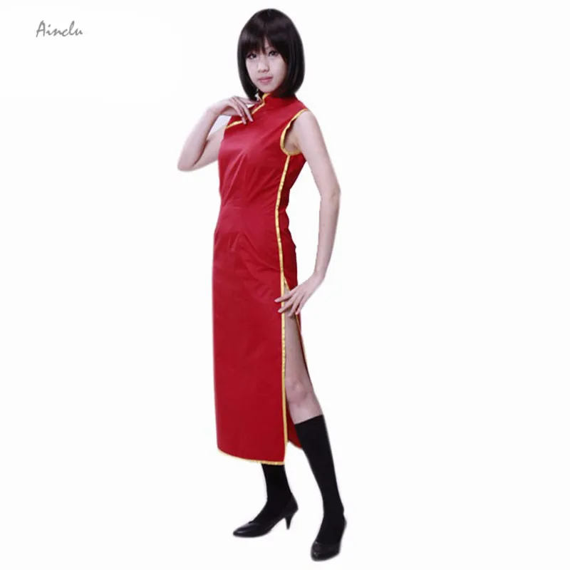 Новое поступление косплей костюм Ainclu Gintama Kagura японское кимоно аниме на