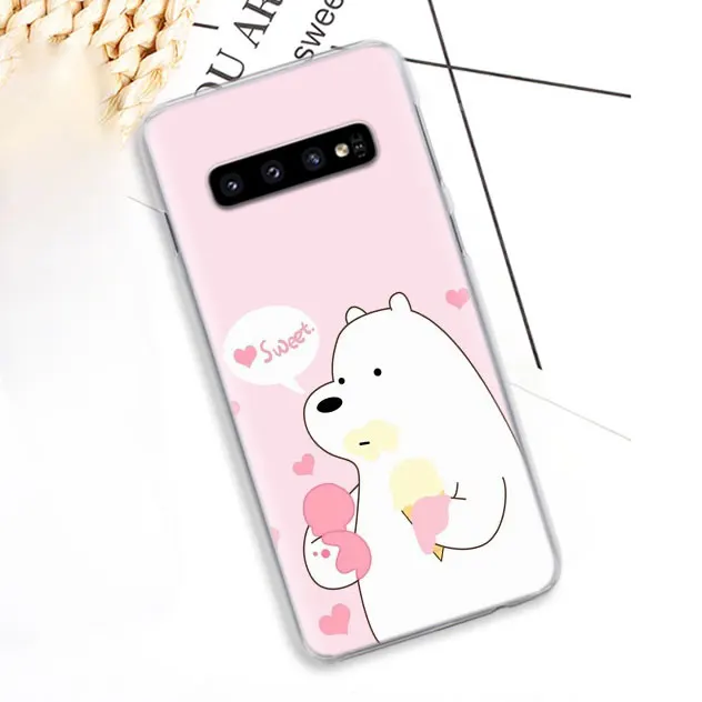 14 Милый мы вся правда о медведях телефонные чехлы для samsung Galaxy S10e S10 плюс S8 S9 плюс S6 S7 край A40 A50 A70 M20 чехол Coque - Цвет: 14