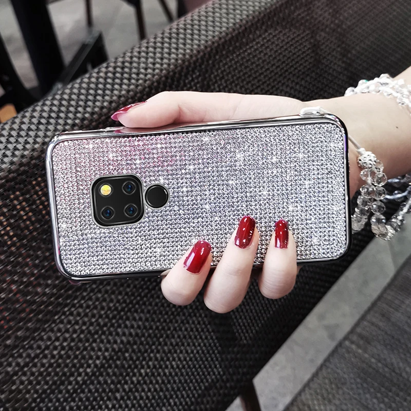 Xinwen Роскошный Блестящий Алмазный чехол для телефона huawei mate 20 pro mate20 20pro модные