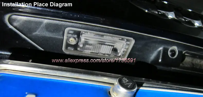 Людмила для Audi A3 S3 8P A4 S4 RS4 B7 8E 8H A6 S6 RS6 C6 4F Q7 SQ7 4L заднего хода автомобиля Камера Резервное копирование Камера/камера заднего вида/Камера