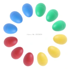 1 шт. пластиковое ударное музыкальное яйцо Маракас Шейкеры