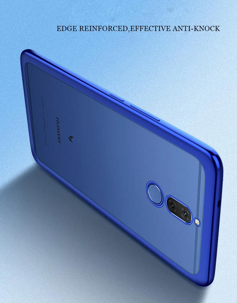 TPU Cases For Huawei Mate 10 Lite Maimang 6 Case Protective Clear Back Cover Soft Silicone Honor 9i Nova 2i |