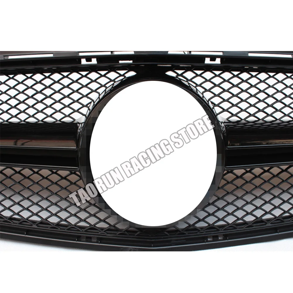 AMG стиль W176 ABS Черная передняя решетка гриля для Mercedes Benz A CLASS A180 A200 A260 A45 2013 2014 2015