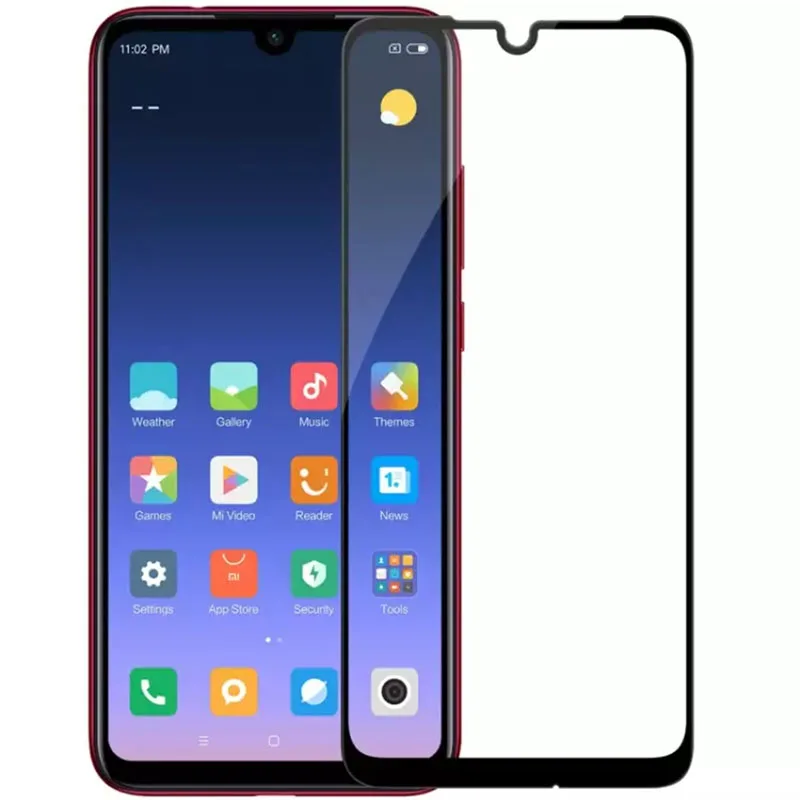 Защитное стекло для Redmi note 7 pro закаленное xiaomi Ksiomi Red Mi not 7pro Защитная пленка