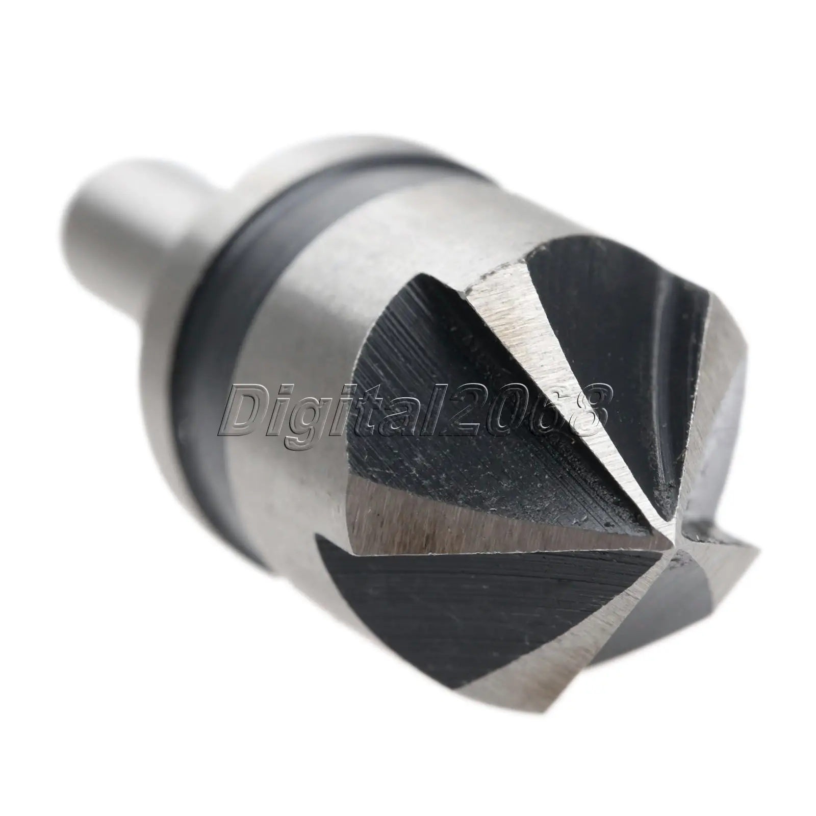 

5pcs/set Countersink Drill Bit Set Round/Hex Shank Chamfering End Mill Milling Cutter HSS 5 Flutes 82 Degree Metal Chamfer Tool