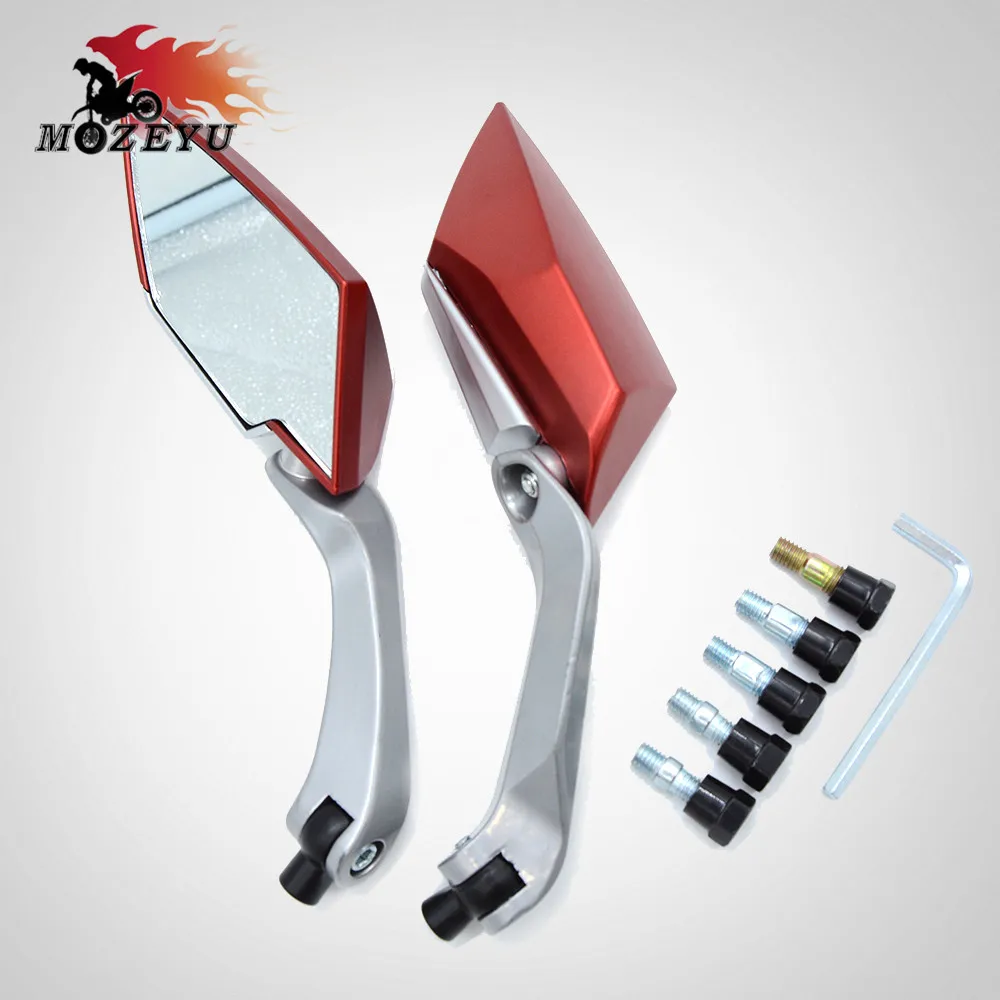 Боковые зеркала для мотоцикла 8 мм 10 Yamaha XMAX X MAX 125 250 300 400 2018 XMAX300|Боковые и