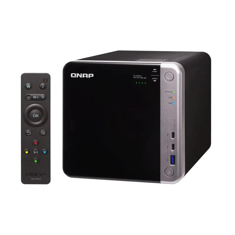 Сетевое хранилище TS-453BT3 4-bay бездисковой nas сетевое устройство хранения данных, сервер nfs Сетевое хранилище Облачное хранилище, 8 gb Оперативная память, Thunderbolt 3+ 10GbE nas