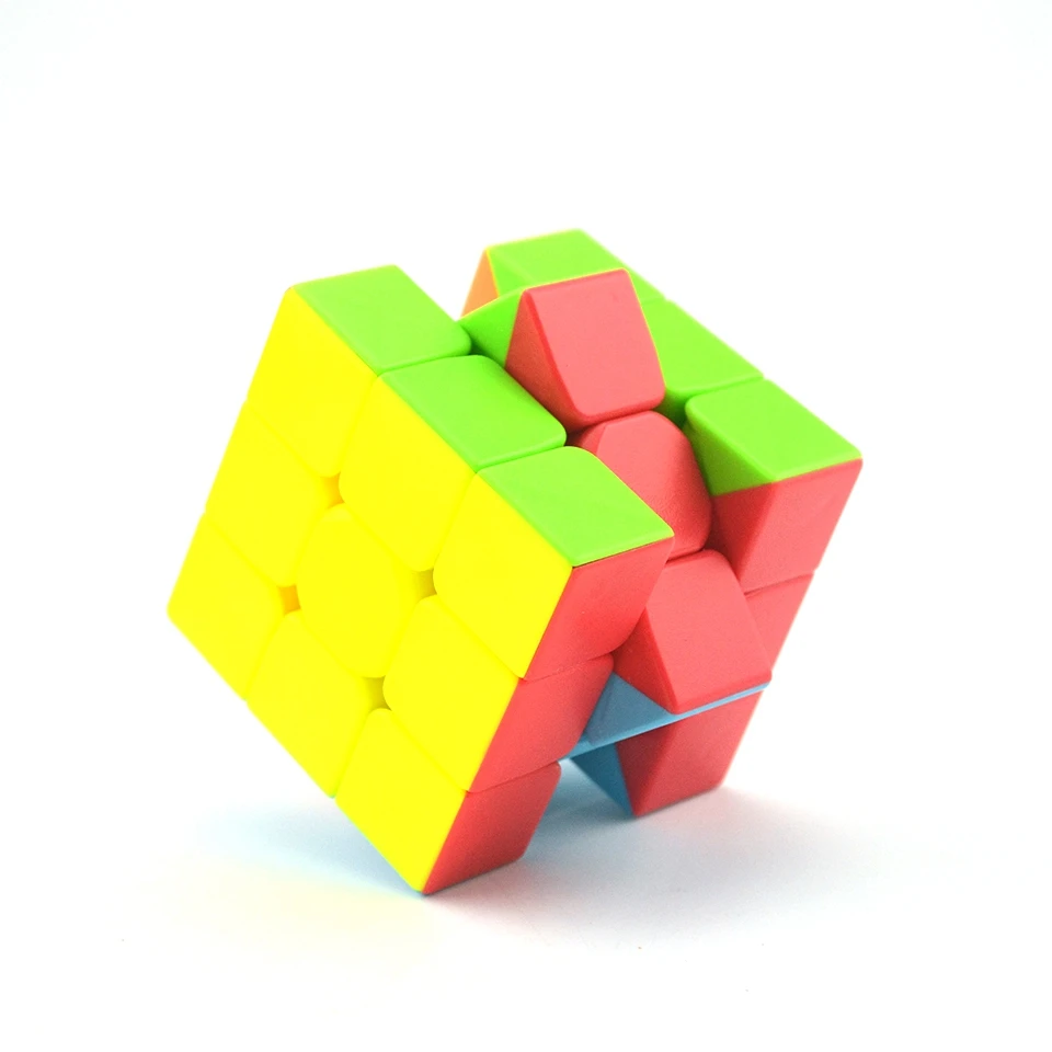 Магический кубик 3х3х3 новые QiYi воин W Stickerless Profissional конкуренции Скорость куб