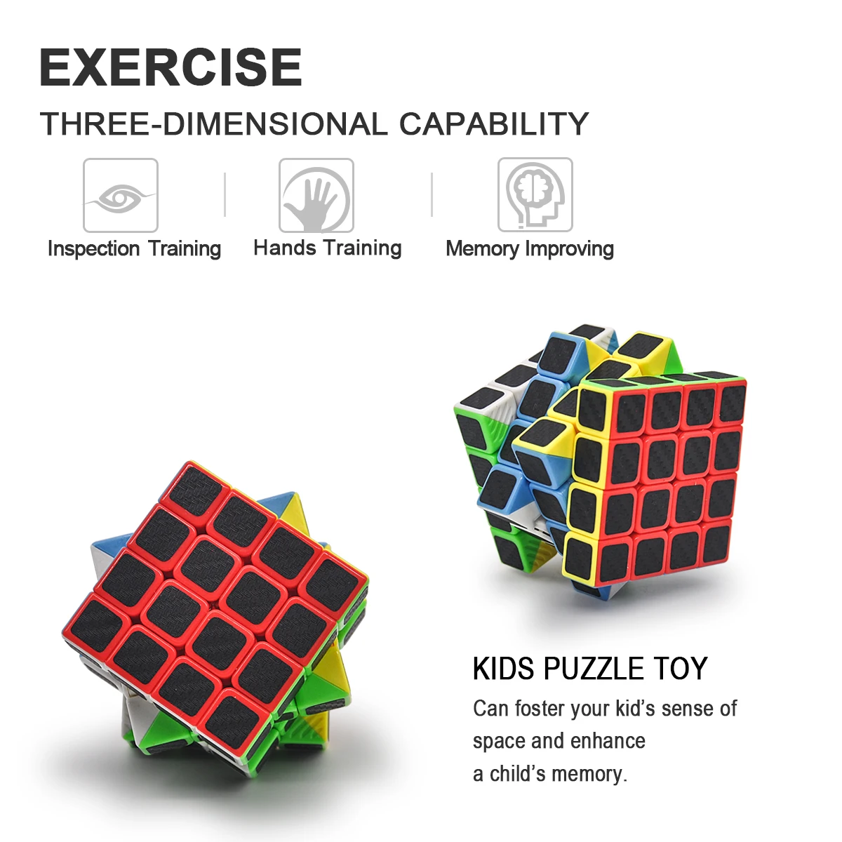 Новые профессиональные скоростные Волшебные кубики 4x4x4 Обучающие головоломки