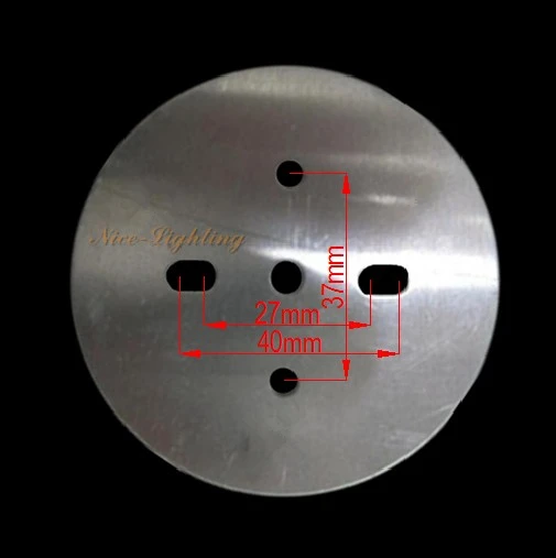 Светодиодная алюминиевая Базовая пластина 12 Вт анодированная печатная плата 12x1