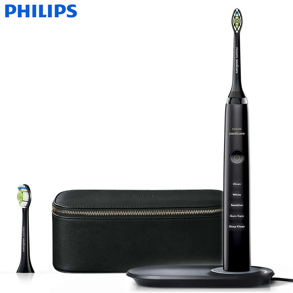 Электрическая зубная щетка PHILIPS HX9392 для взрослых беспроводная звуковая вибрация для мытья тела HX9332 обновление 31000R/M