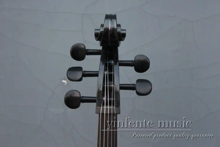 4/4 violoncello черная электрическая Виолончель из цельного дерева чудесная звуковая