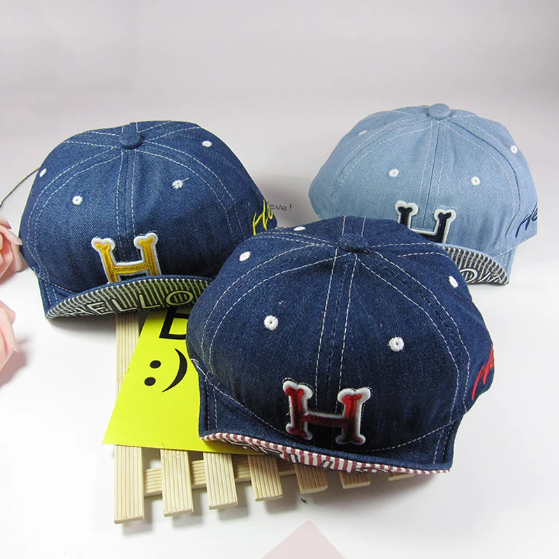 Unisex baby Cap 8-24 month Old Fashion Baby Knitted Warm Cotton Toddler Kids Girl Boy Print H Hats GH181 | Детская одежда и обувь