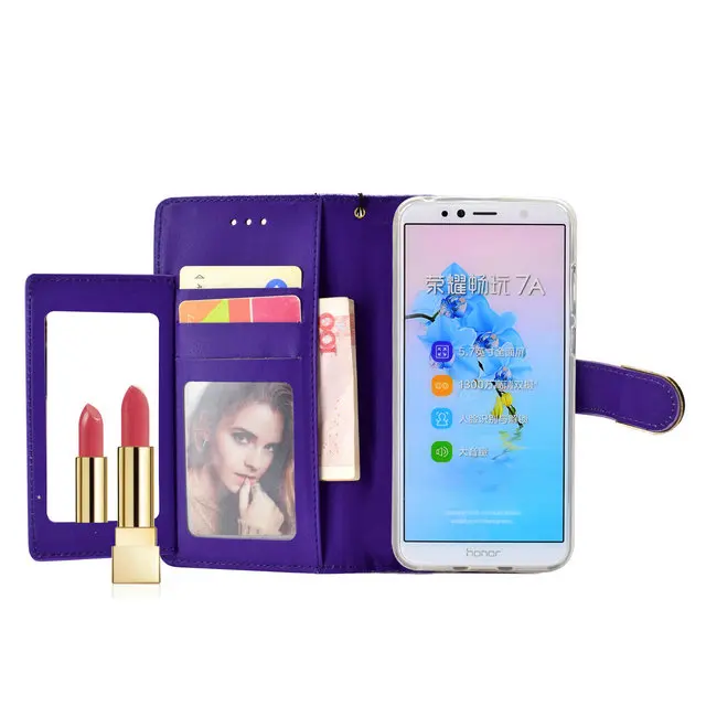 Honor 7C AUM-L41 флип-чехол Funda huawei Honor 7C чехол Honor7C Bling кошелек чехол для Honor 7C Pro LND-L29 C7 7 C противоударный чехол