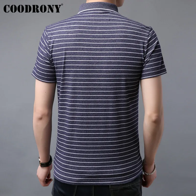 COODRONY хлопковая футболка мужская летняя крутая короткий рукав Homme уличная мода
