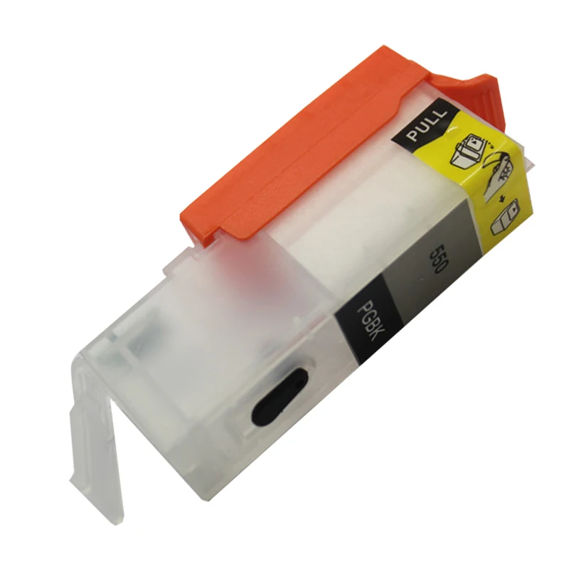 5x PGI 550 CLI 551 пустые перезаправляемые Cartrdige для Canon MG5450 MG5550 MG5650 MG6350 MG6450 MG6600 MG6650 MX925 MX725