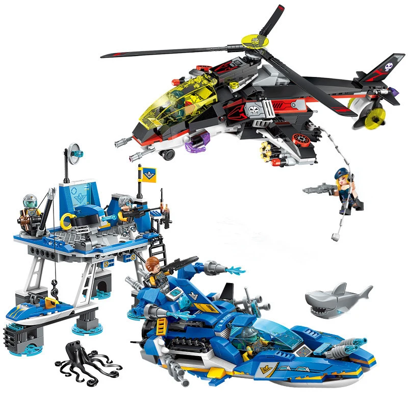 724 шт. детские развивающие строительные блоки игрушки совместимые с Legoingly city