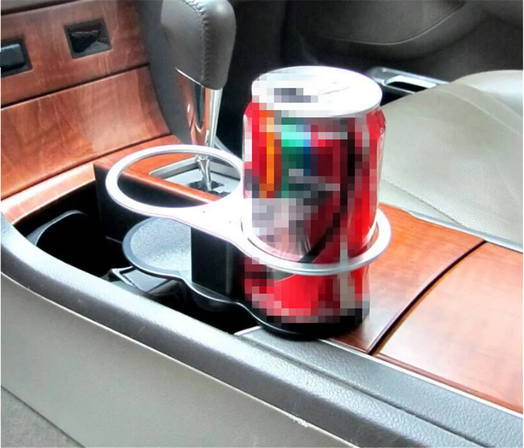 

Double hole car accessories cup holder / beverage rack mounting for Audi A8 S5 S6 S7 TT TTS Any Cars