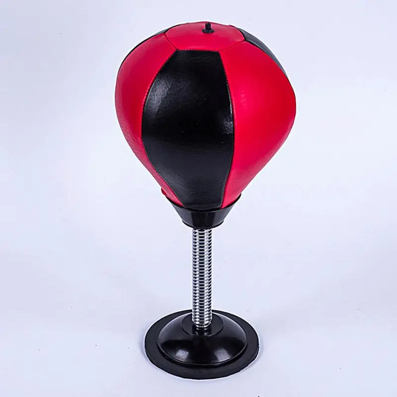black red Регулируемый Фитнес боксерский Панч груша скоростной мяч расслабленный боксерский мешок скоростной мешок для ребенка - Цвет: black red