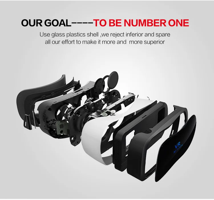 2016 VR Коробка гарнитура 3D видео Очки HDMI Quad Core ARM Cortex A17 Android 5.1 2 г + 16 1080 P WI-FI google BT 4.0