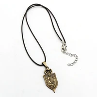 10pcslot anime code geass necklace hangyaku no lelouch rope pendant boy gift necklaces 2017 jewelry accessories