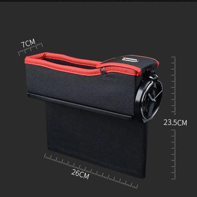 Ящик для хранения на сиденье автомобильный Органайзер чехол из искусственной