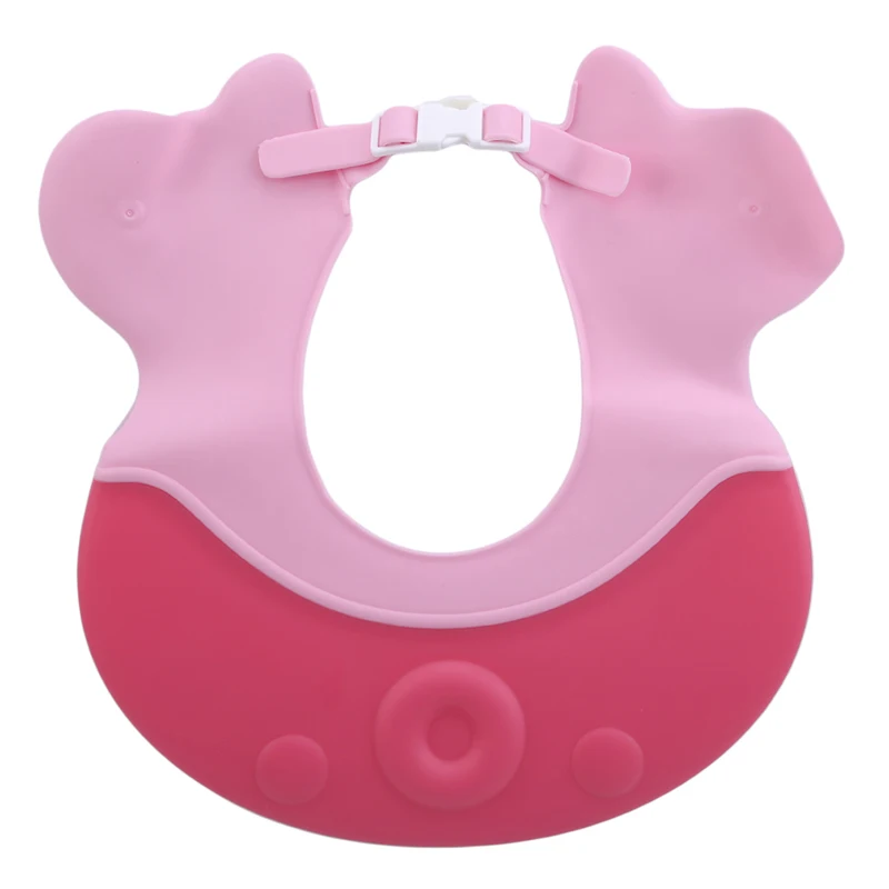 Baby Shower Кепки s шампунь при мытье головы Детский банный козырек Шапки Регулируемая
