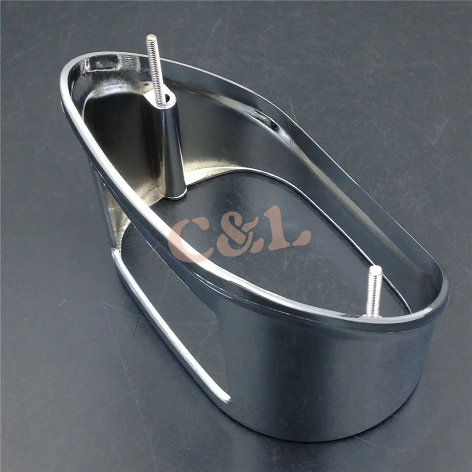 Мотоциклетный хромированный задний фонарь для Harley Touring модели XL Dyna FLSTF FLHRC FLHTC|chrome