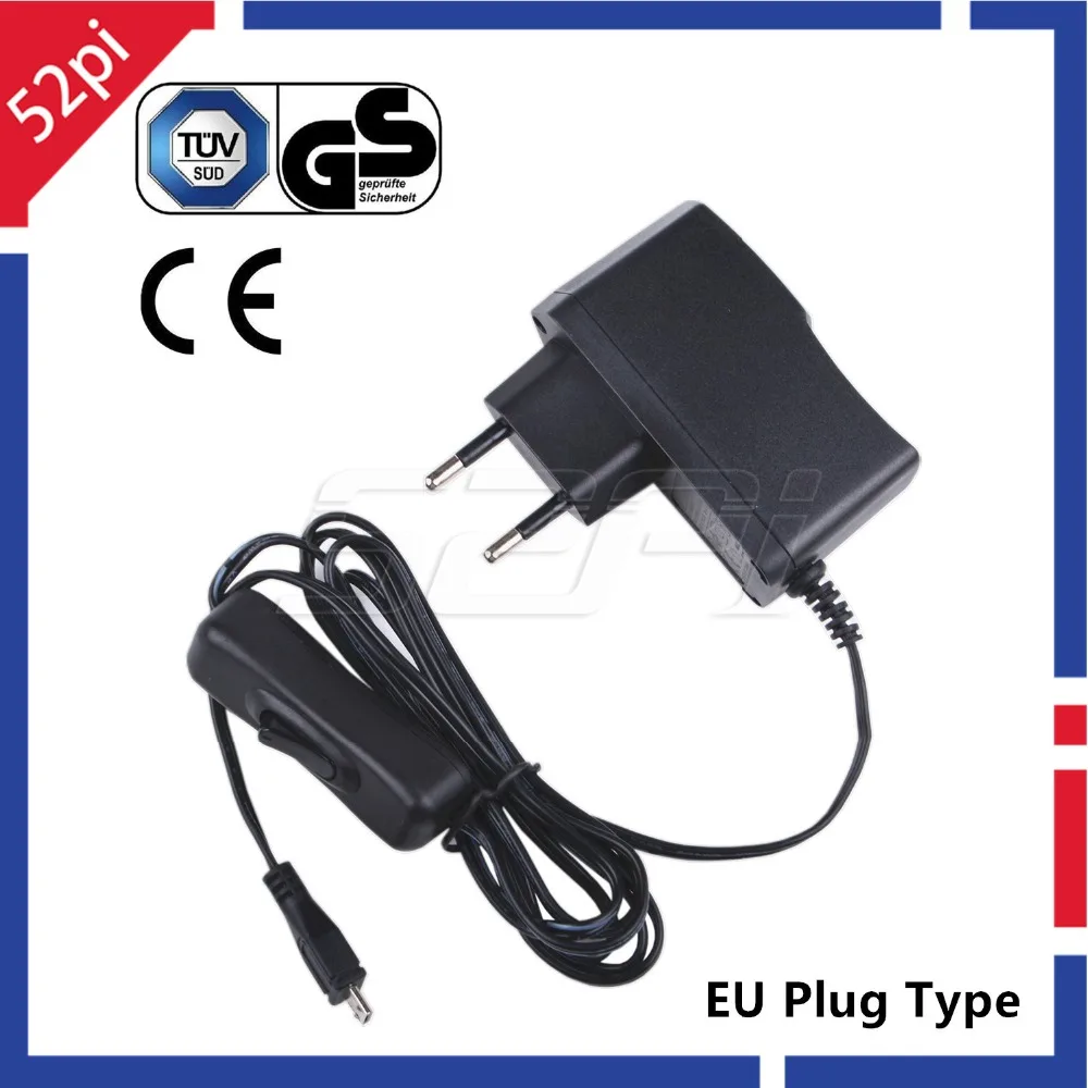 5V 2.5A Питание адаптер EU/штепсельная вилка британского стандарта Зарядное
