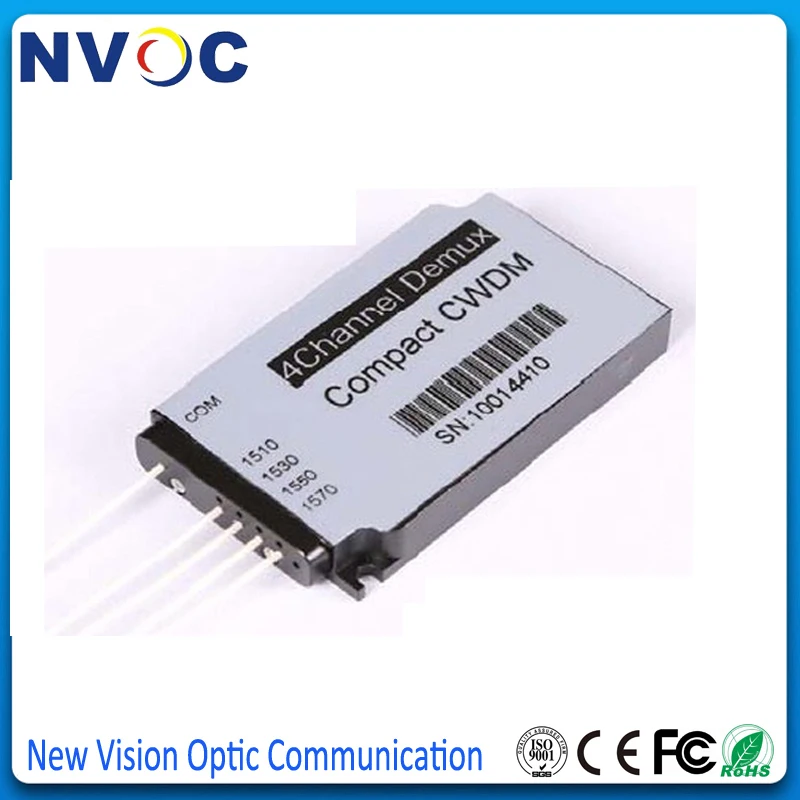 1*8 CCWDM Волоконно Оптический Компактный CWDM Mux или Demux модуль 8 Ch Compact без разъема с UPG
