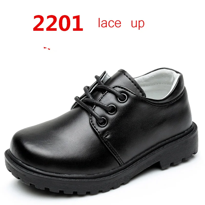 2201 lace up Цветы для мальчиков из натуральной кожи этап Латинской коснитесь платье для танцев обувь для подростков мальчиков вечерние свадебные обувь для учащихся 57 - Цвет: 2201 lace up