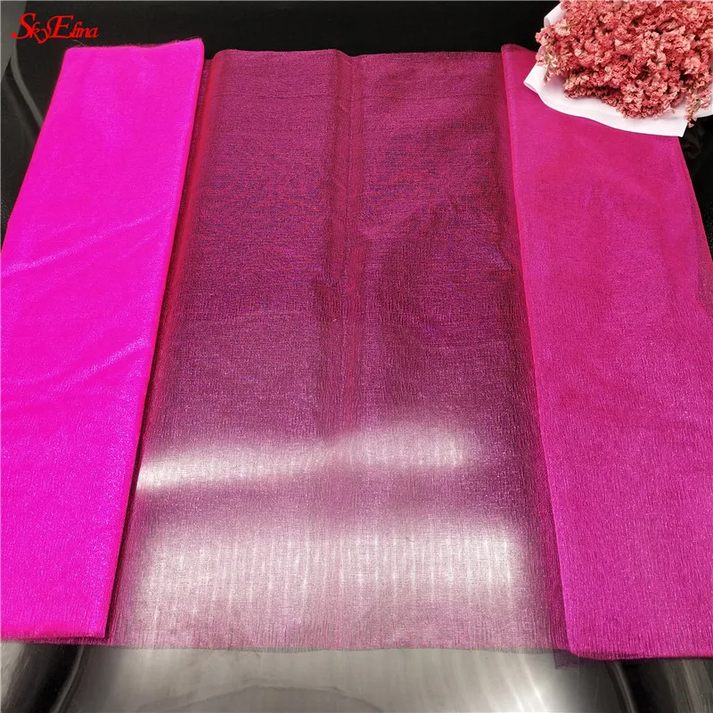 10m Tulle Crystal Roll Organza Fabric Wedding Decoration Backdrop DIY Gauze Baby Shower Birthday Party Decor 6Z | Дом и сад