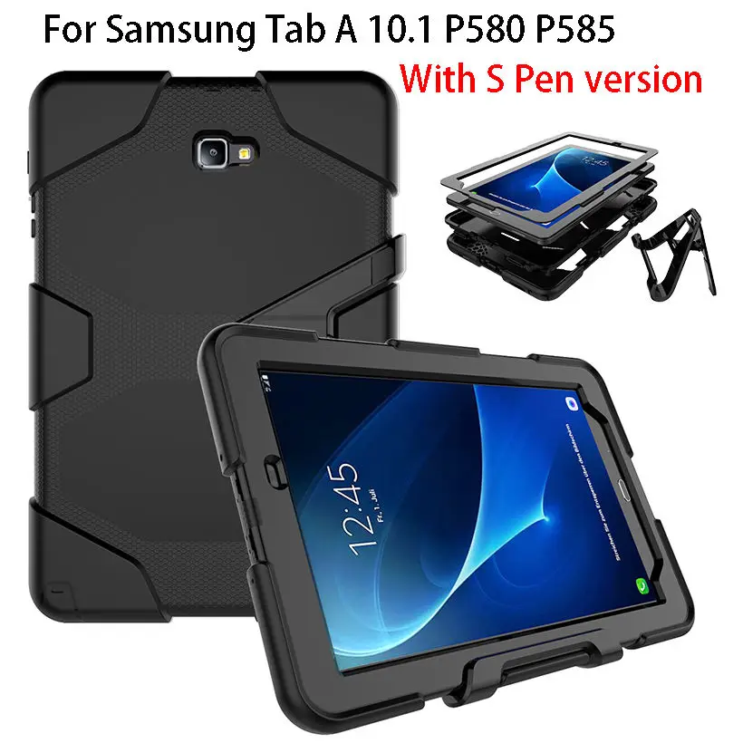 Противоударный чехол подставка для Samsung Galaxy Tab A A6 10 1 P580 P585|for samsung galaxy tab|cover tabletcover