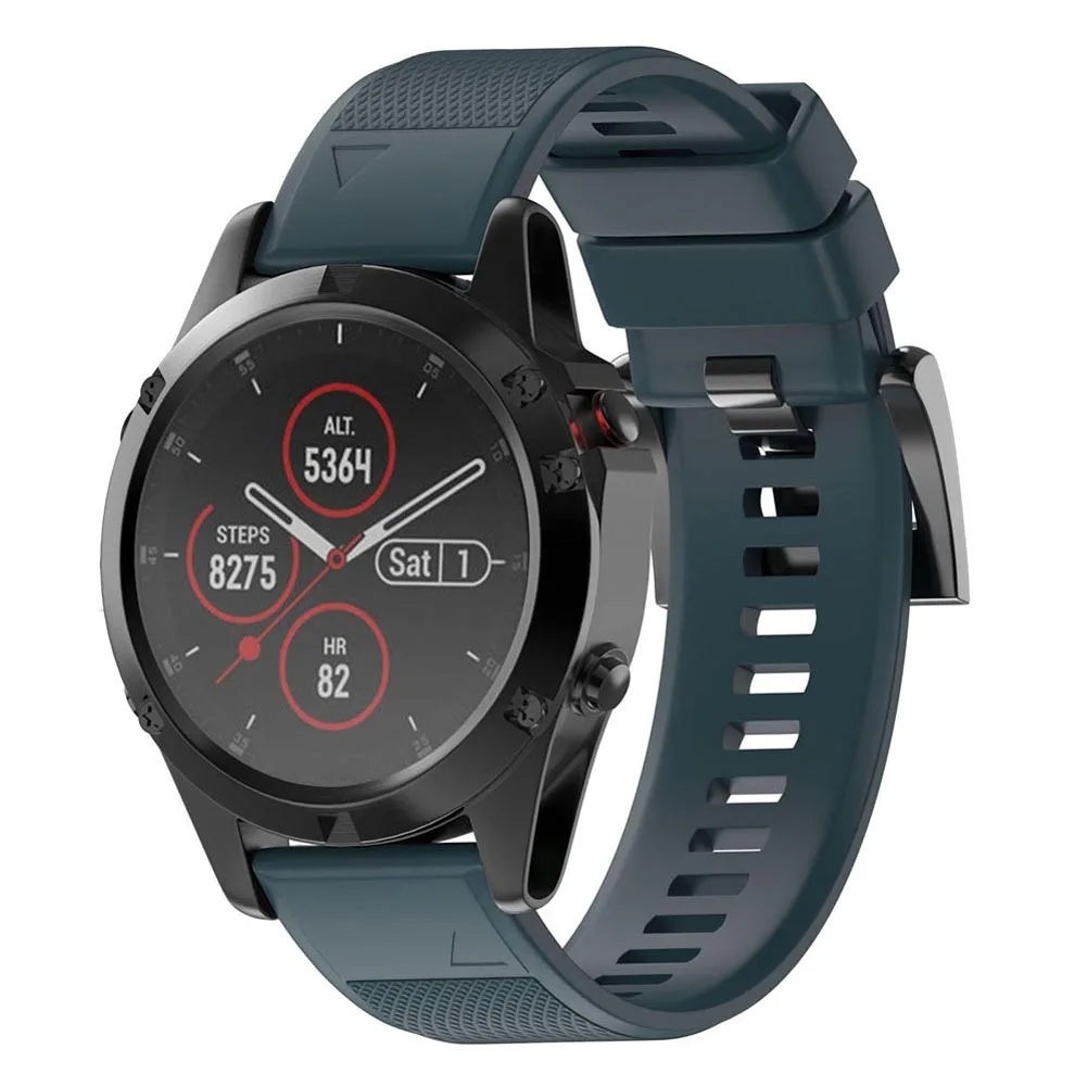 Ремешок Etmakit для наручных часов сменный мягкий силиконовый браслет Garmin Fenix 5 Plus NK