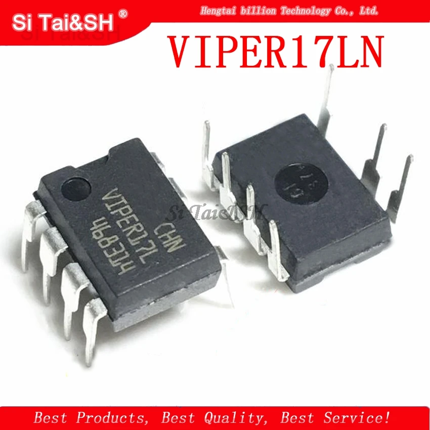 10 шт./лот VIPER17L VIPER17H DIP 7 VIPER17 DIP7 VIPER17LN DIP|power|supply power |