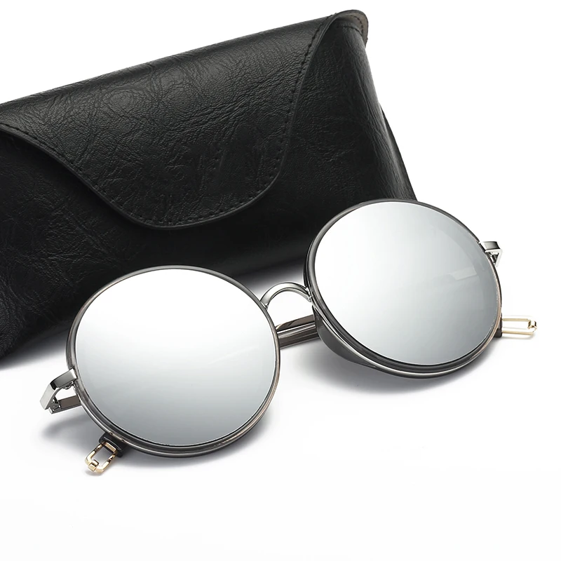 Металл + pc круглый стимпанк очки Для мужчин женщин модные Брендовая Дизайнерская