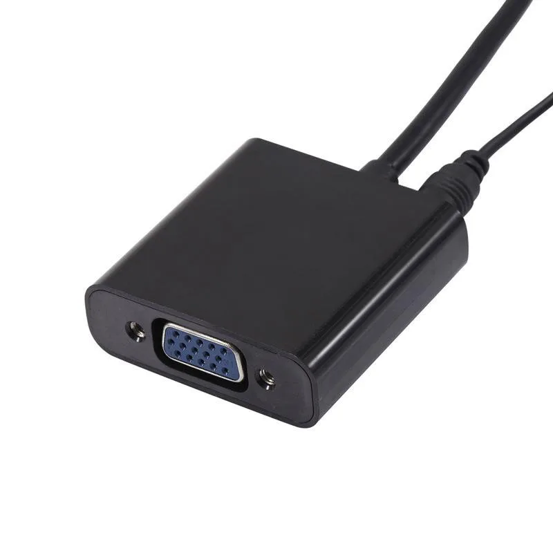 HDMI VGA Аудио передающая линия Dapter 1080p цифровой штекер гнездо конвертер для