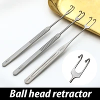 stainless steel plastic ball head retractor double eyelid retractor facial skin retractor eyelid pouch retractor