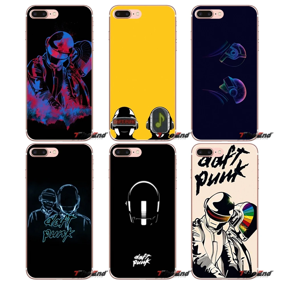 Для iPhone X 4 4S 5 5S 5C SE 6 6S 7 8 Plus Samsung Galaxy J1 J3 J5 J7 A3 A5 2016 2017 Daft Punk Give Life Back to DJ Techno