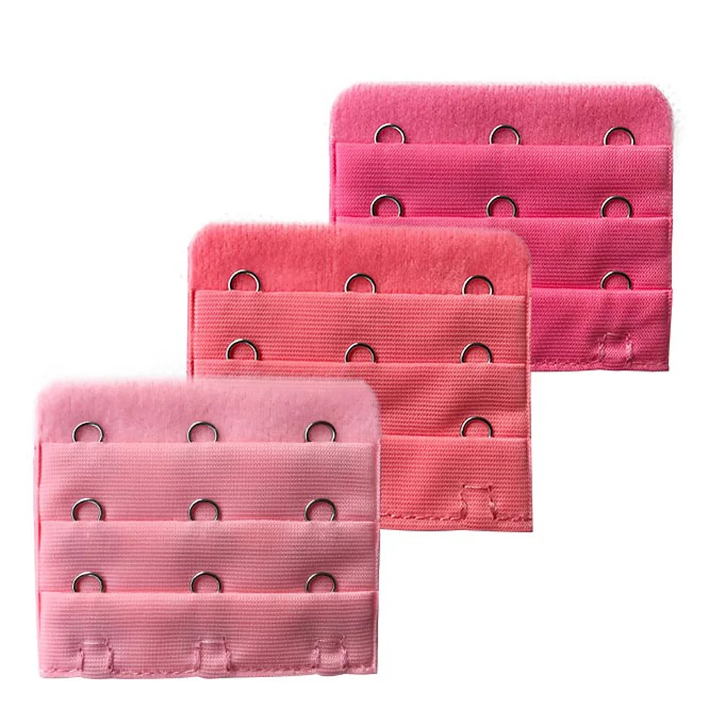 La MaxPa бюстгальтер ремень удлинение пряжки 3 шт./компл. ряда крючка застежка ремни