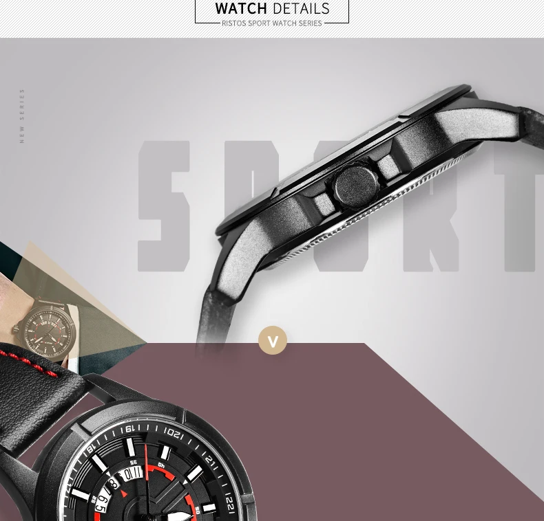 Мужские армейские водонепроницаемые кварцевые часы Reloj Masculino Montre Femme наручные часы с ремешком из натуральной кожи ударные спортивные часы для мужчин