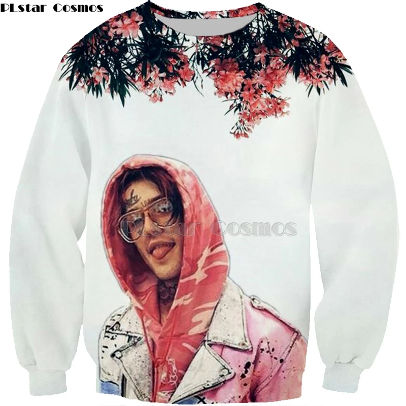 Новинка 2019 толстовки с 3D принтом Lil Peep свитшот для мужчин и женщин пуловеры в